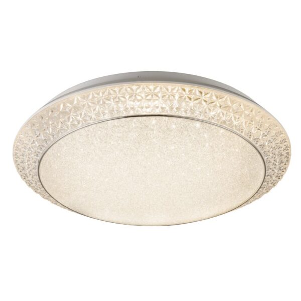Globo 41314-40 LED Stropní svítidlo s ovladačem | Variabilní | Bílá | 40W
