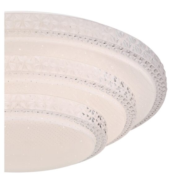 Globo 48005FSH-30 LED Stropní svítidlo s ovladačem | Variabilní | Bílá | 30W