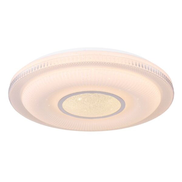 Globo 48007FSH-30 LED Stropní svítidlo s ovladačem | Variabilní | Bílá | 30W