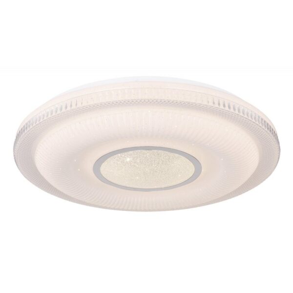 Globo 48007FSH-30 LED Stropní svítidlo s ovladačem | Variabilní | Bílá | 30W