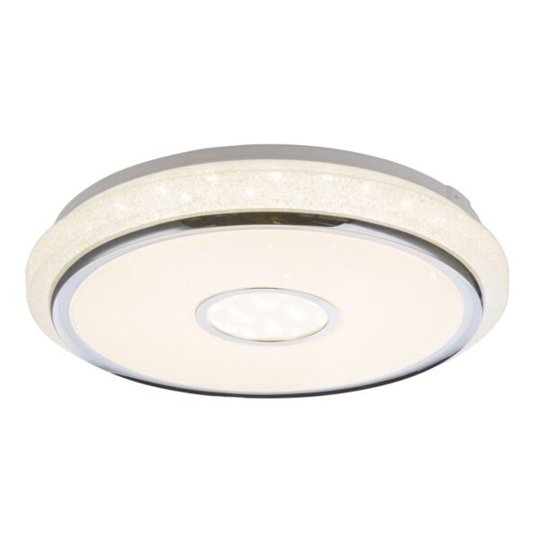 Globo 48389-40 LED Stropní svítidlo s ovladačem | Variabilní | Bílá | 40W