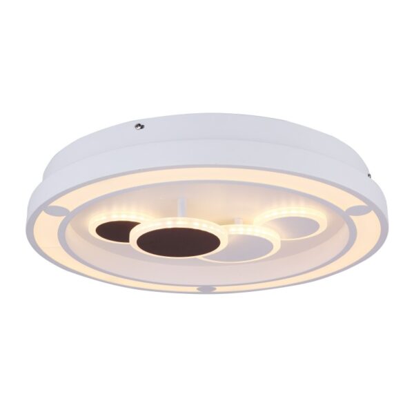 Globo 48405-50 LED Stropní svítidlo s ovladačem | Variabilní | Bílá | 50W
