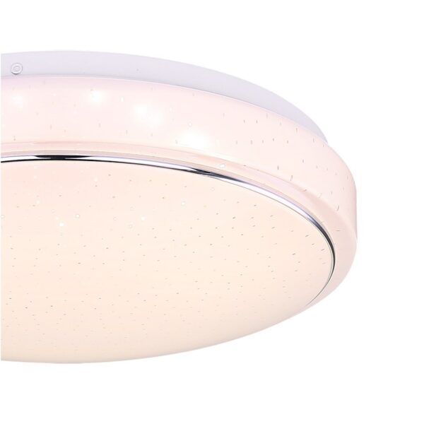 Globo 48408-18 LED stropní svítidlo | Teplá bílá | Bílá | 18W