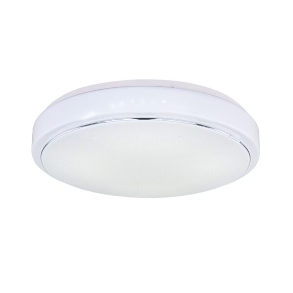 Globo 48408-24 LED Přisazené stropní svítidlo | Variabilní | Bílá | 24W