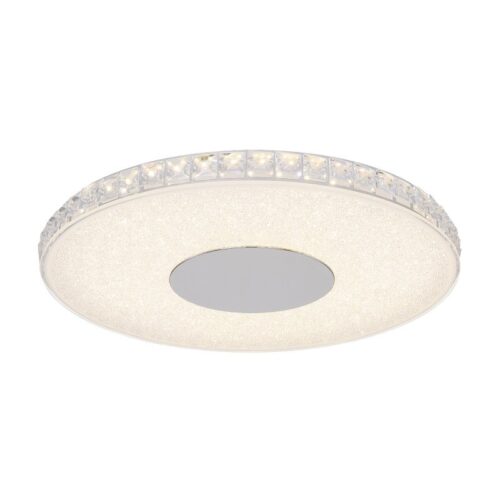 Globo 49336-24R LED Přisazené stropní svítidlo | Přírodní bílá | Kov | Stříbrná | 24W