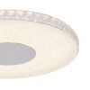 Globo 49336-24R LED Přisazené stropní svítidlo | Přírodní bílá | Kov | Stříbrná | 24W