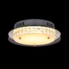 Globo 49344-18R LED Přisazené stropní svítidlo | Teplá bílá | Kov | Stříbrná | 18W