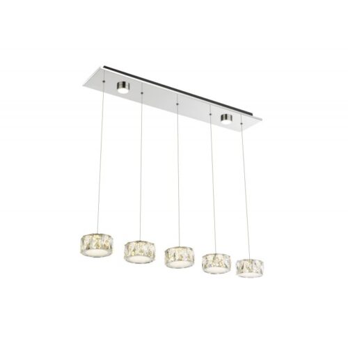 Globo 49350-52H LED stropní svítidlo | Přírodní bílá | Chrom | Kov | 48W