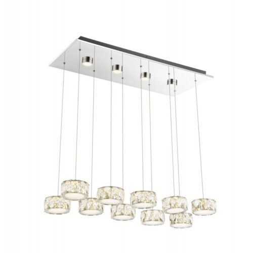 Globo 49350-92H LED stropní svítidlo | Přírodní bílá | Chrom | Kov | 96W