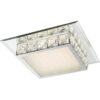 Globo 49355-18 LED Přisazené stropní svítidlo | Přírodní bílá | Chrom | Kov | 18W