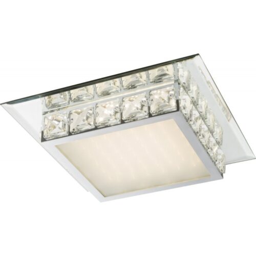 Globo 49355-18 LED Přisazené stropní svítidlo | Přírodní bílá | Chrom | Kov | 18W