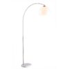 Globo 58227 Newcastle Stojací lampa | E27 | Bílá