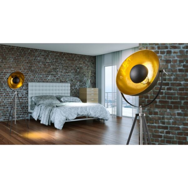 Globo 58286 Xirena Stojací lampa | E27 | Černá | 2