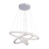 Globo 67037-76 LED Stropní svítidlo s ovladačem | Variabilní | Chrom | Kov | 76W