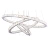 Globo 67037-76 LED Stropní svítidlo s ovladačem | Variabilní | Chrom | Kov | 76W