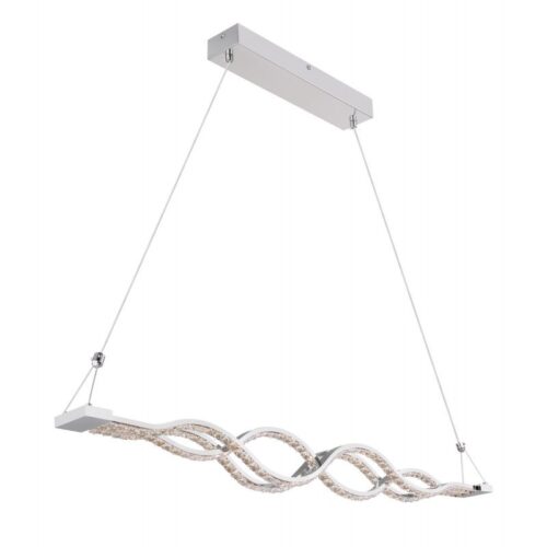 Globo 67109-30 LED Stropní svítidlo s ovladačem | Variabilní | Chrom | Kov | 30W