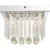 Globo 68396-12 LED Přisazené stropní svítidlo | Přírodní bílá | Chrom | Kov | 12W