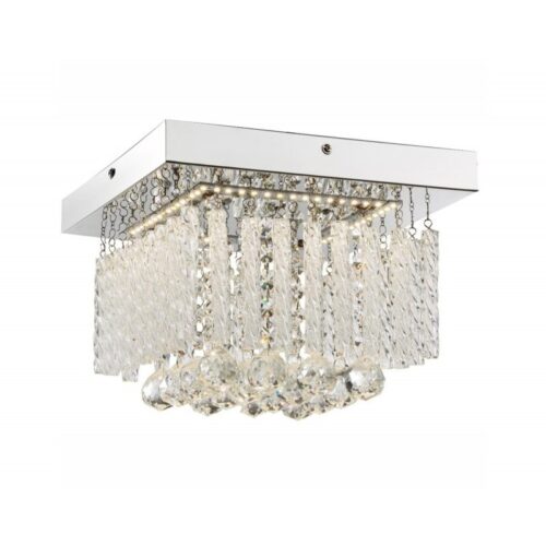 Globo 68396-12 LED Přisazené stropní svítidlo | Přírodní bílá | Chrom | Kov | 12W