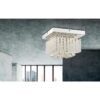 Globo 68396-12 LED Přisazené stropní svítidlo | Přírodní bílá | Chrom | Kov | 12W