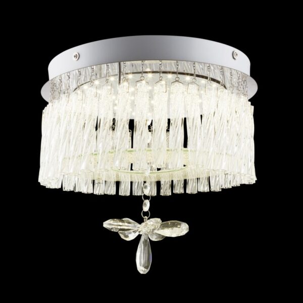 Globo 68397-12 LED Přisazené stropní svítidlo | Přírodní bílá | Chrom | Kov | 12W