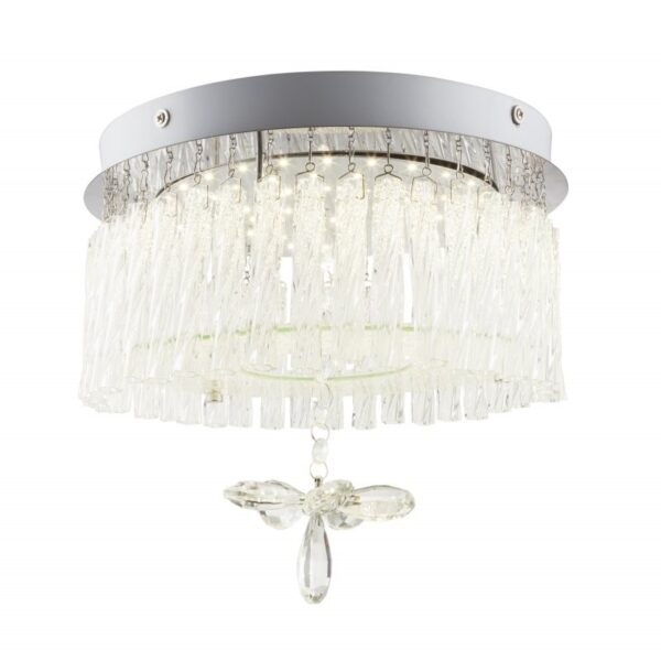 Globo 68397-12 LED Přisazené stropní svítidlo | Přírodní bílá | Chrom | Kov | 12W