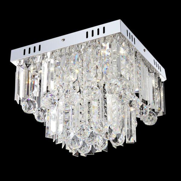 Globo 68594-6A LED stropní svítidlo | Přírodní bílá | Chrom | Kov | 6x3W