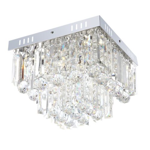 Globo 68594-6A LED stropní svítidlo | Přírodní bílá | Chrom | Kov | 6x3W