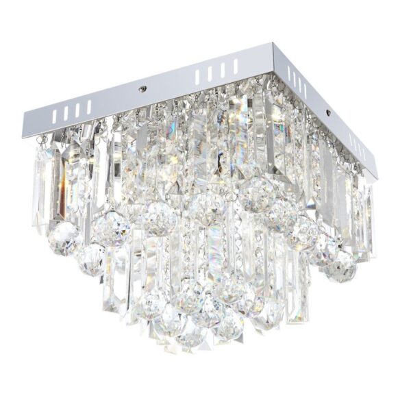 Globo 68594-6A LED stropní svítidlo | Přírodní bílá | Chrom | Kov | 6x3W