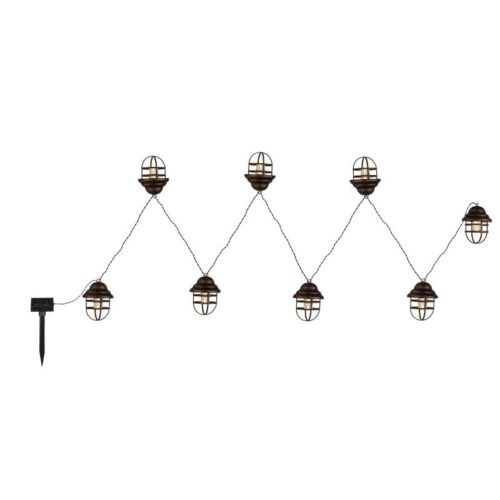Globo 33059-8 LED Venkovní závěsný řetěz | Kov | Nerez | 0,06W