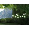 Globo 33971W Solar LED Venkovní závěsný řetěz | Bílá