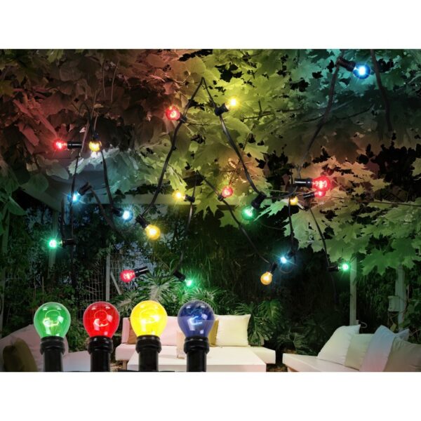 Globo 3400 Nirvana LED žárovka E27 | Černá | 10x25W
