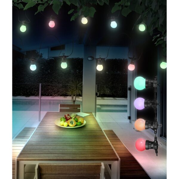 Globo 3401 Nirvana LED Venkovní závěsný řetěz | 20x0,54W