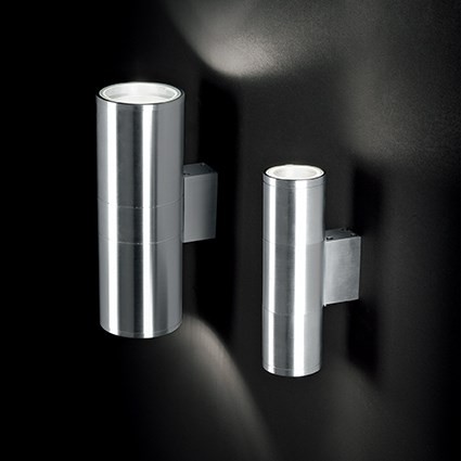 Ideal lux 100395 Gun Nástěnné venkovní světlo | GU10 | Černá