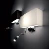Ideal lux 103204 Hotel LED nástěnní svítidlo | Teplá bílá | 60/1W