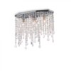 Ideal lux 008370 Rain Přisazené stropní svítidlo | E14