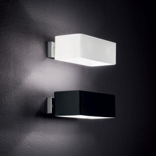 Ideal lux 009537 Box Nástěnné svítidlo | G9 | Bílá