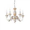 Ideal lux 012865 Firenze Rustikální stropní svítidlo | E14