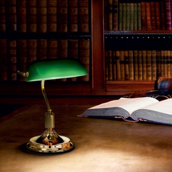 Ideal lux 013657 Lawyer Retro stolní lampa | E27