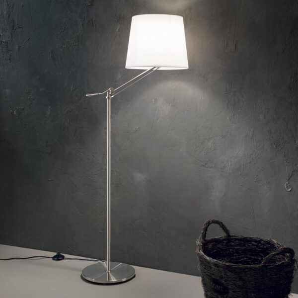 Ideal lux 014609 Regol Stojací lampa | E27 | Bílá