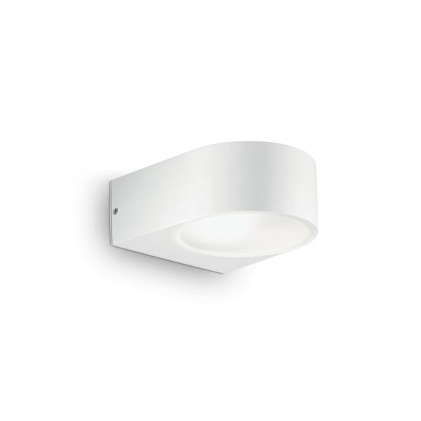 Ideal lux 018522 Iko Nástěnné venkovní světlo | E27 | Bílá