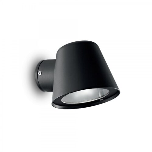 Ideal lux 020228 Gas Nástěnné venkovní světlo | GU10 | Černá