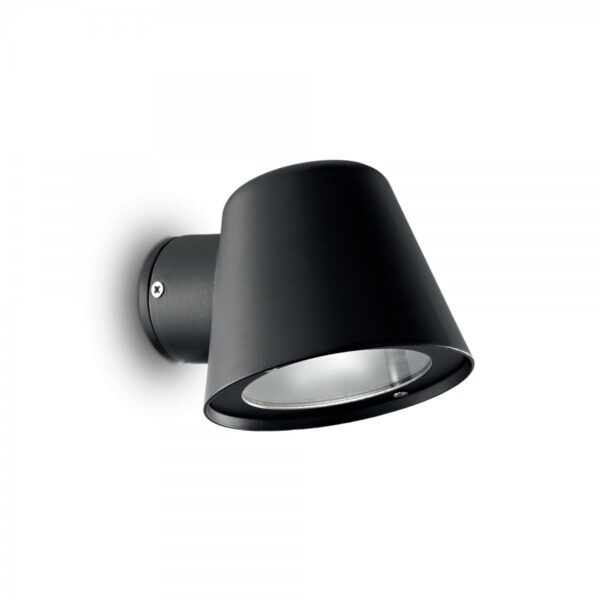 Ideal lux 020228 Gas Nástěnné venkovní světlo | GU10 | Černá