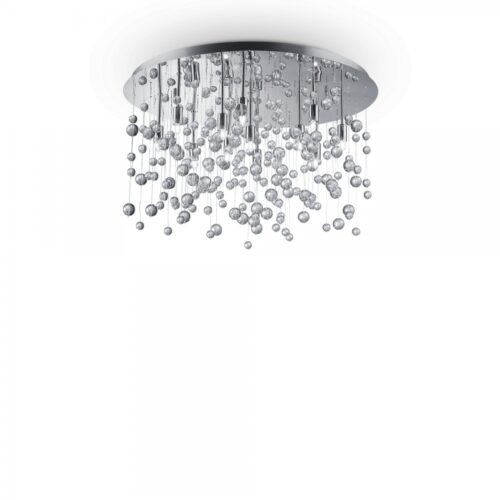 Ideal lux 022239 Neve Přisazené stropní svítidlo | Chrom | Kov