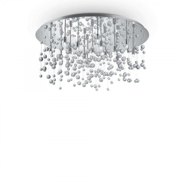 Ideal lux 030784 Neve Přisazené stropní svítidlo | G9 | Chrom | Kov