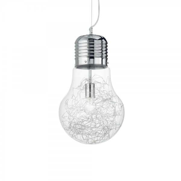 Ideal lux 033662 Luce Lustr | E27 | Chrom | Kov