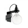 Ideal lux 045214 Minimal Nástěnné svítidlo | E27 | Černá