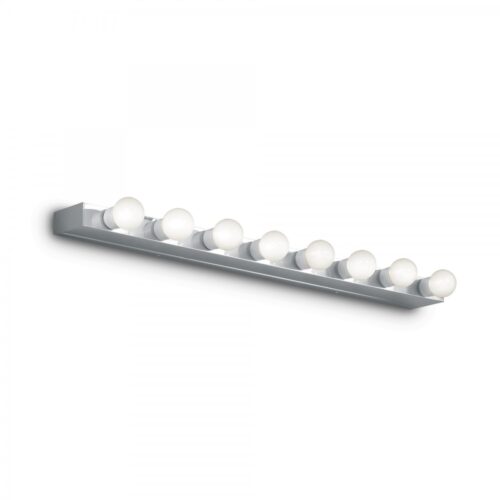 Ideal lux 045634 Prive Nástěnné svítidlo | E14 | Chrom | Kov