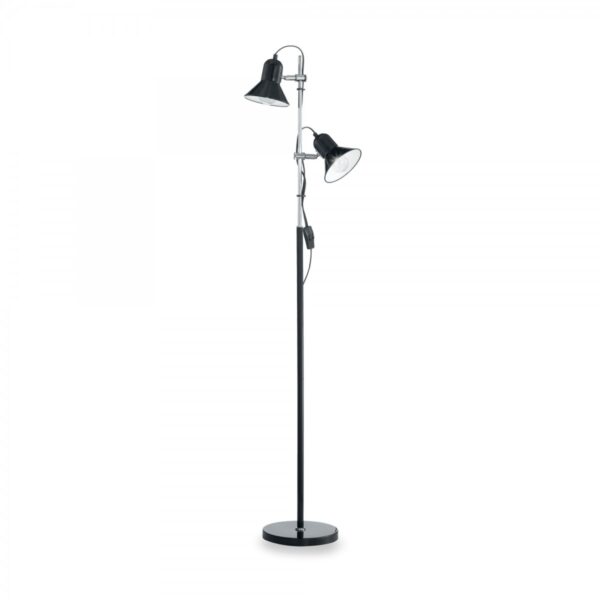 Ideal lux 061139 Polly Stojací lampa | E27 | Černá
