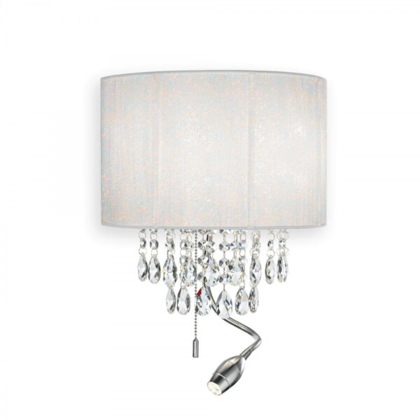 Ideal lux 068268 Opera LED nástěnní svítidlo | Teplá bílá | 40/1W