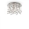 Ideal lux 077802 Moonlight Přisazené stropní svítidlo | G9